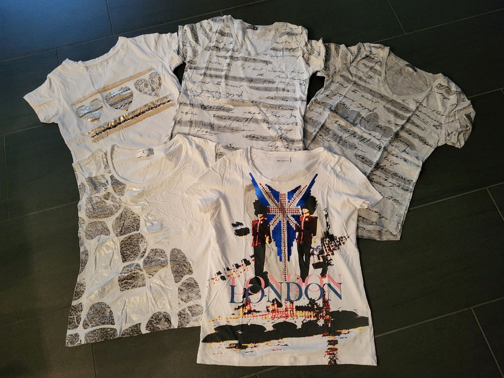 T-shirts: schönes T-Shirt Set Gr. 38 – D'occasion à Matzendorf par hauli2