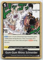 One Piece Gum-Gum Rhino Schneider OP10-097 C