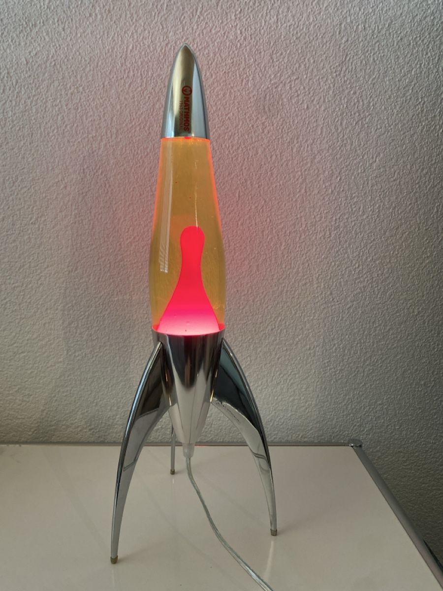 Mathmos Lampade: Mathmos Lavalampe Rakete – Usato da Bennau venduto da Balabing 1