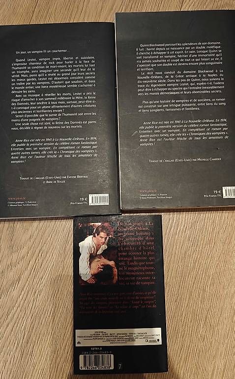 Libri: Entretien avec un vampire – Usato da Champtauroz venduto da Rynn423 1