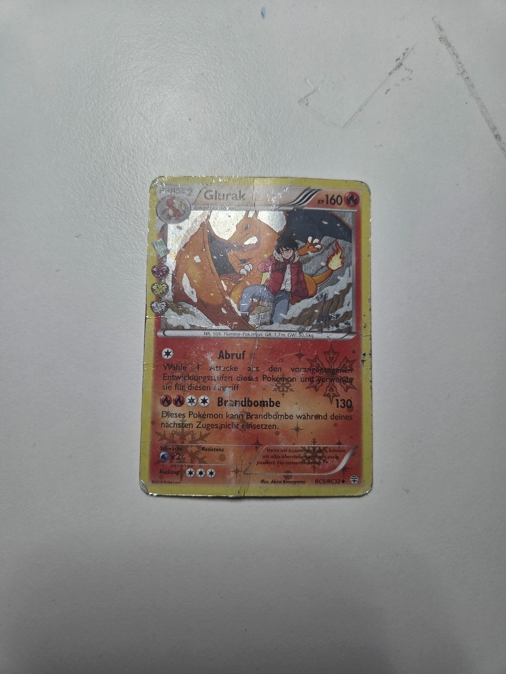 Pokémon Carte collezionabili: Glurak-Schlechter zustand – Usato da Winterthur venduto da Nour_Hadad