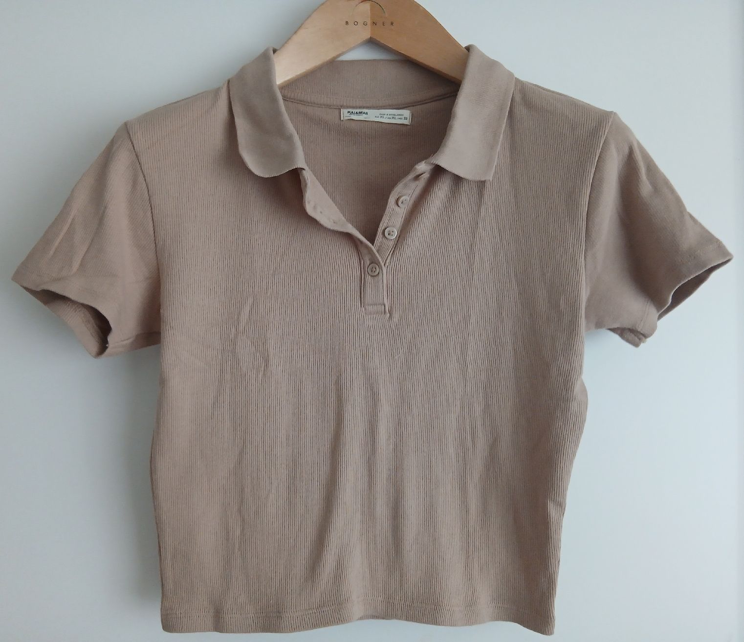 Polos: Pull & Bear Polo Shirt Beige Size XL – D'occasion à Watt par Tomaf