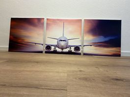 Boeing 737 - Wandbild 150cm x 50cm