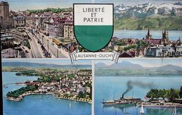 LAUSANNE No. 8264 Dampfschiff