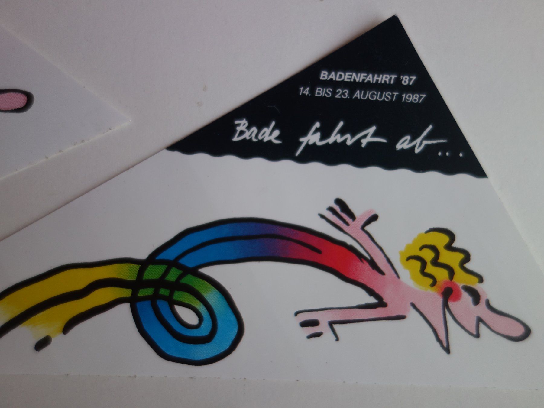 Sticker: Badenfahrt 1987 Abziehkleber – Nuovo (secondo la descrizione) da Wohlen AG venduto da -Farbenspiel-