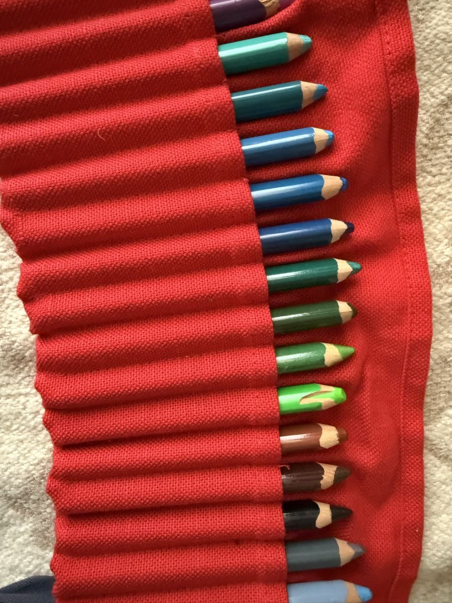 Astucci : Fabriano pencil case with colored pencils, art set – Usato da Zürich venduto da wil_2sm9 5