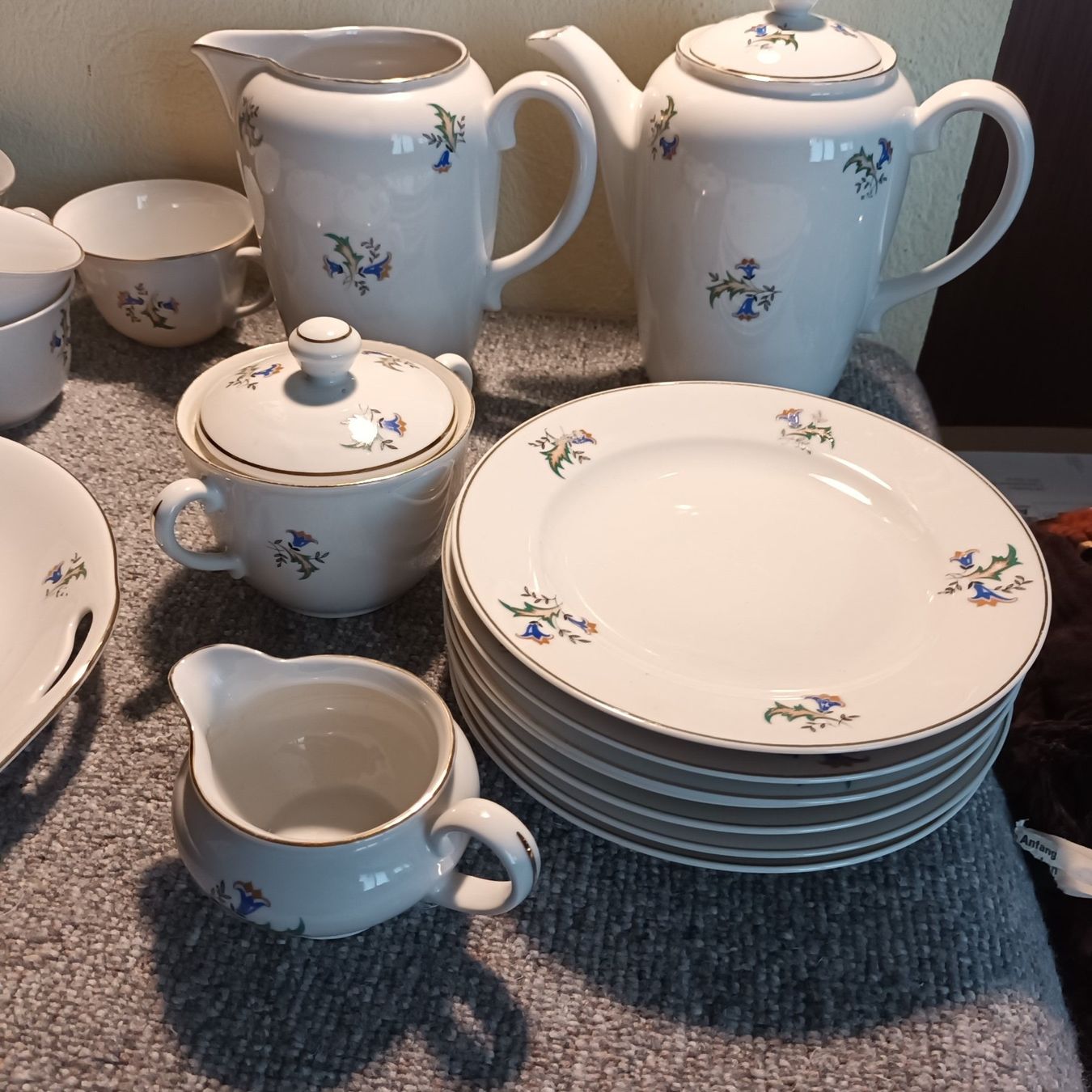 Set di piatti: Tee servis Dessert servis Geschirr Set – Usato da Steinen venduto da HELD84 3