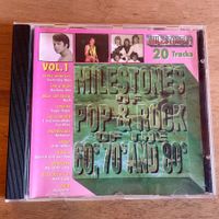 Milestones of Pop & Rock of the 60s, 70s and 80s - CD