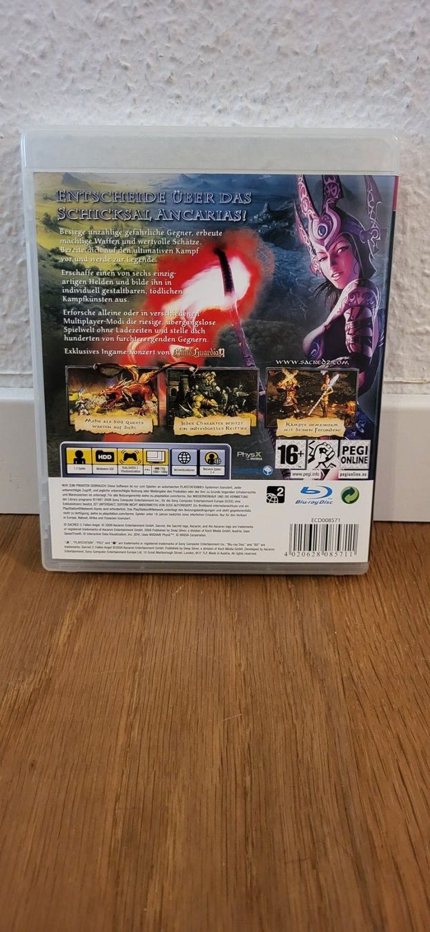 Sony Spiele: PS 3 - Sacred 2 – Gebraucht aus Münsingen von Heroism2010 1