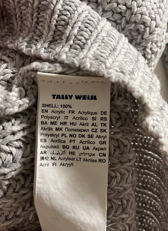 Maglioni & Felpe: Strick-Pullover, grau meliert, XS – Usato da Stallikon venduto da Kuschligwuschlig1 3