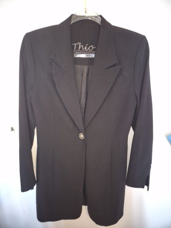 Blazer noir Thio Temptations coupe cintrée occasion