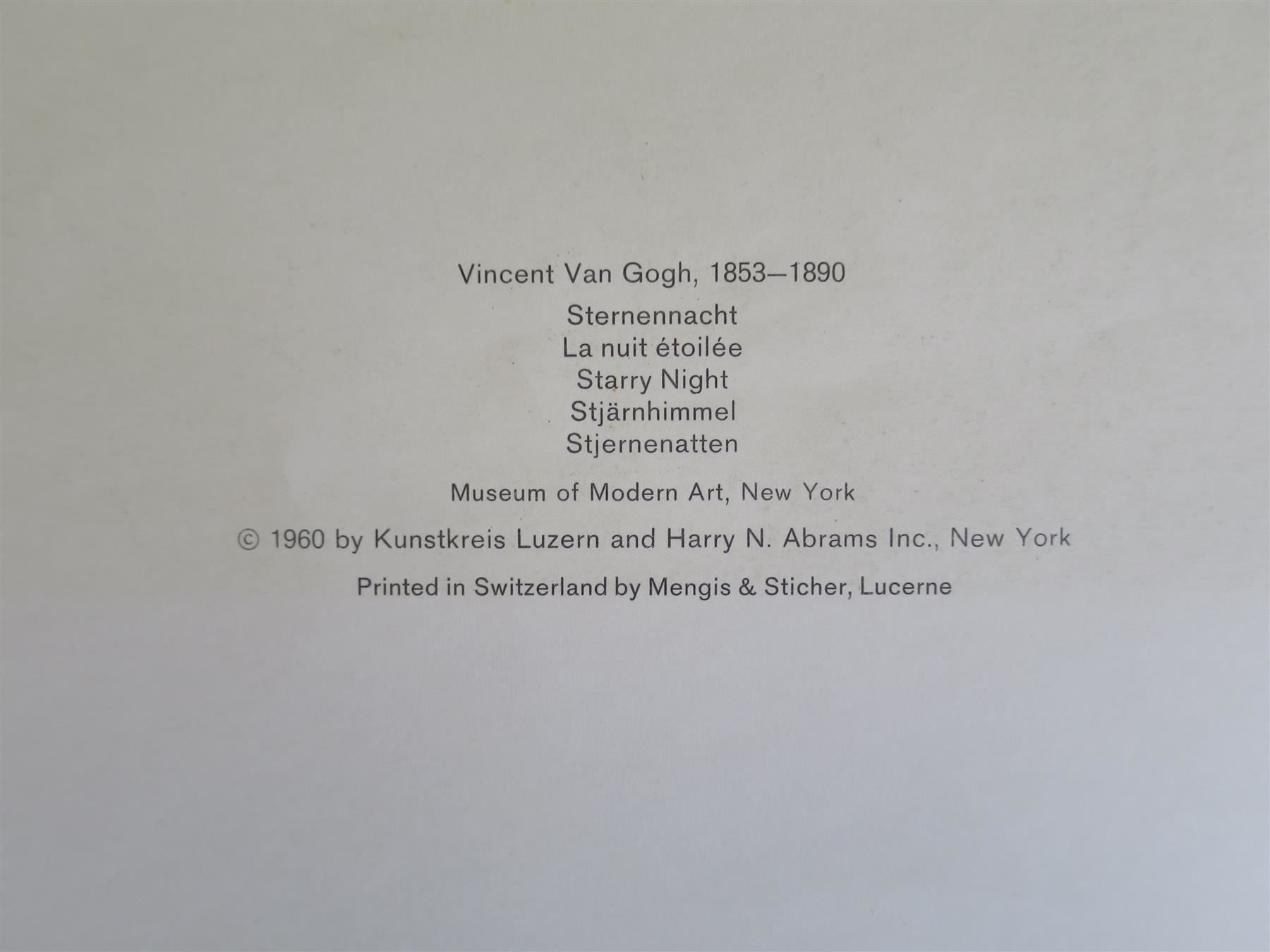 Foto & Immagini: Van Gogh - 5 Kunstdrucke – Usato da basel venduto da setomse 7