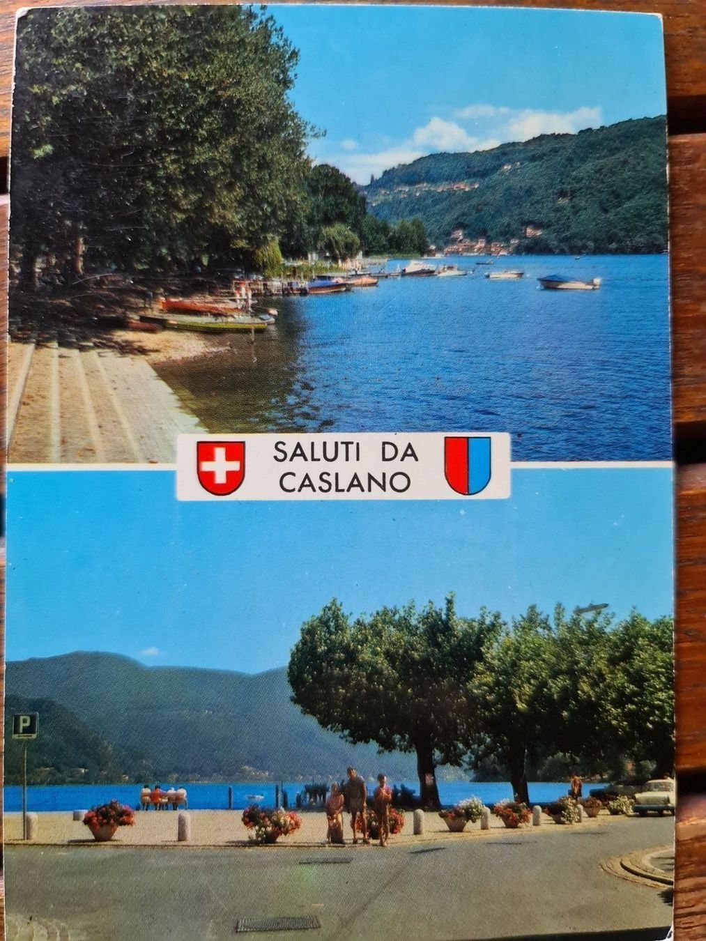 Cartoline postali: Ansichtskarte Caslano Lugano – Nuovo (secondo la descrizione) da Dintikon venduto da Vexi