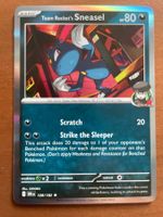 Pokemon Team Rocket's Sneasel Holo (Versand gratis)