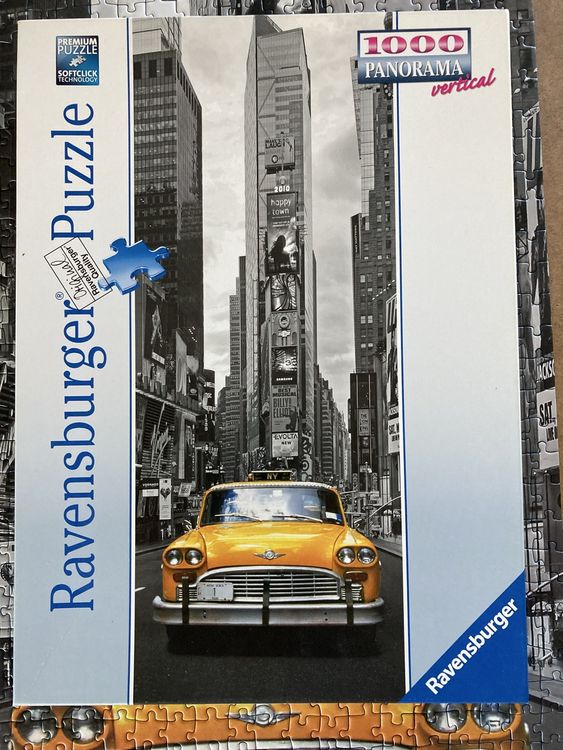 Ravensburger Puzzle New York Taxi 1000 Teile (Gebraucht) in Pfäffikon ...