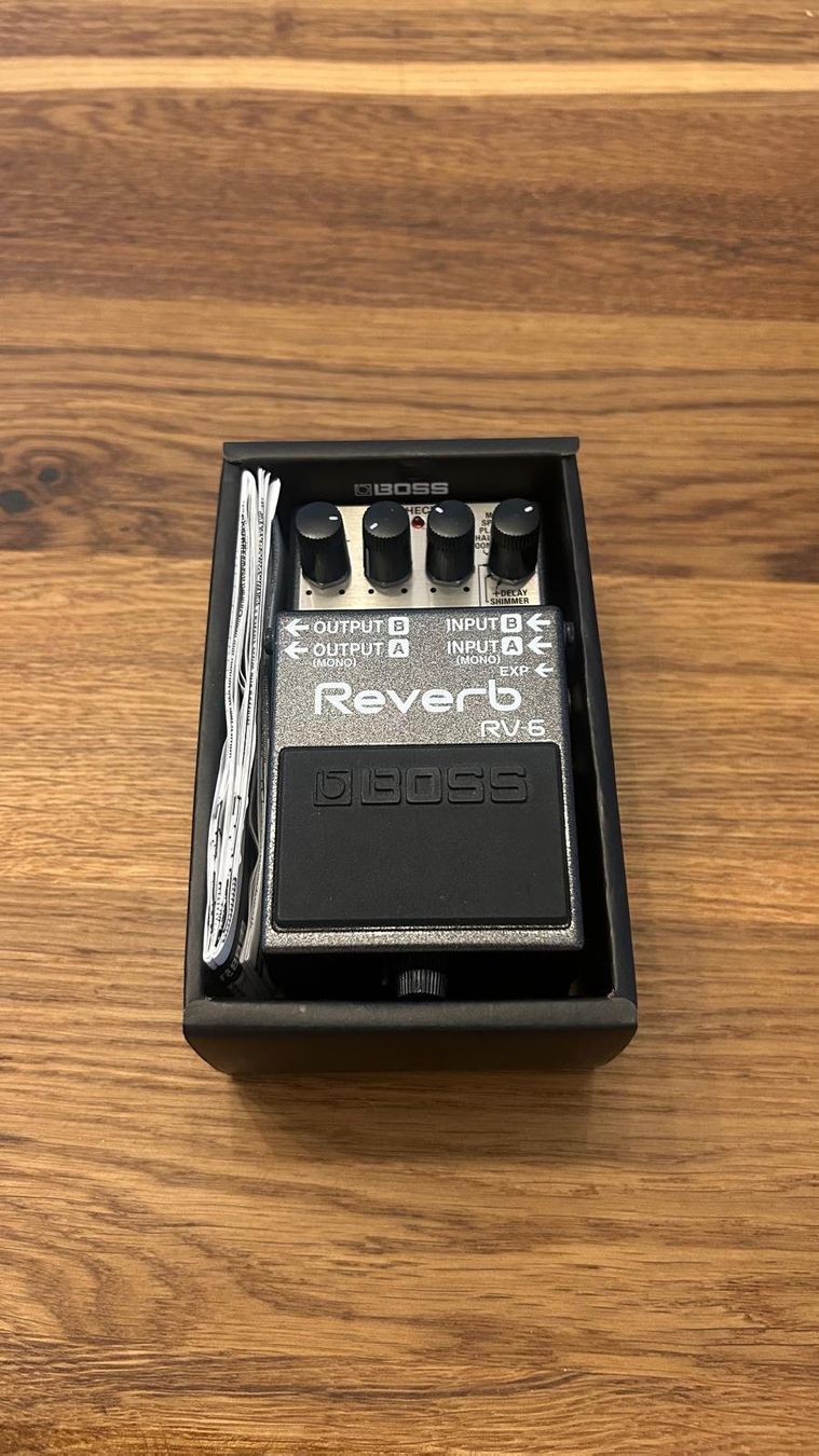 Boss Strumenti musicali: BOSS Reverb RV-6 – Usato da Prez-vers-Noréaz venduto da sci_0002 5
