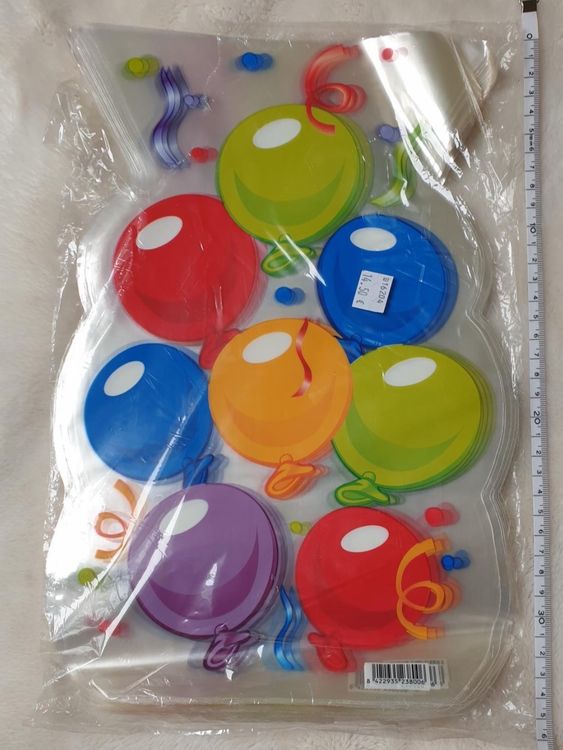 Jumbo-Geschenktüten Aus Kunststoff – 142 X 91,4 Cm, Extra Groß Für Babyparty & Geburtstag, 2 Stück Inkl. Schleifen, Bunt & Reißfest