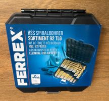 Spiralbohrer Sortiment, 92-teilig / Ferrex HSS