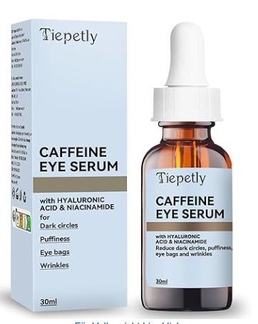 Gesichtspflege: Wansiven Caffeine Eye Serum – Neu und originalverpackt aus Unterlangenegg von schmidis03