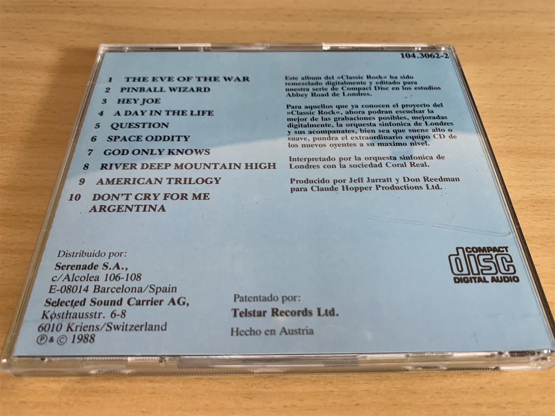 CD: Classic Rock 2 - The Second Movement – Usato da Rikon im Tösstal venduto da Alpenmutz 1