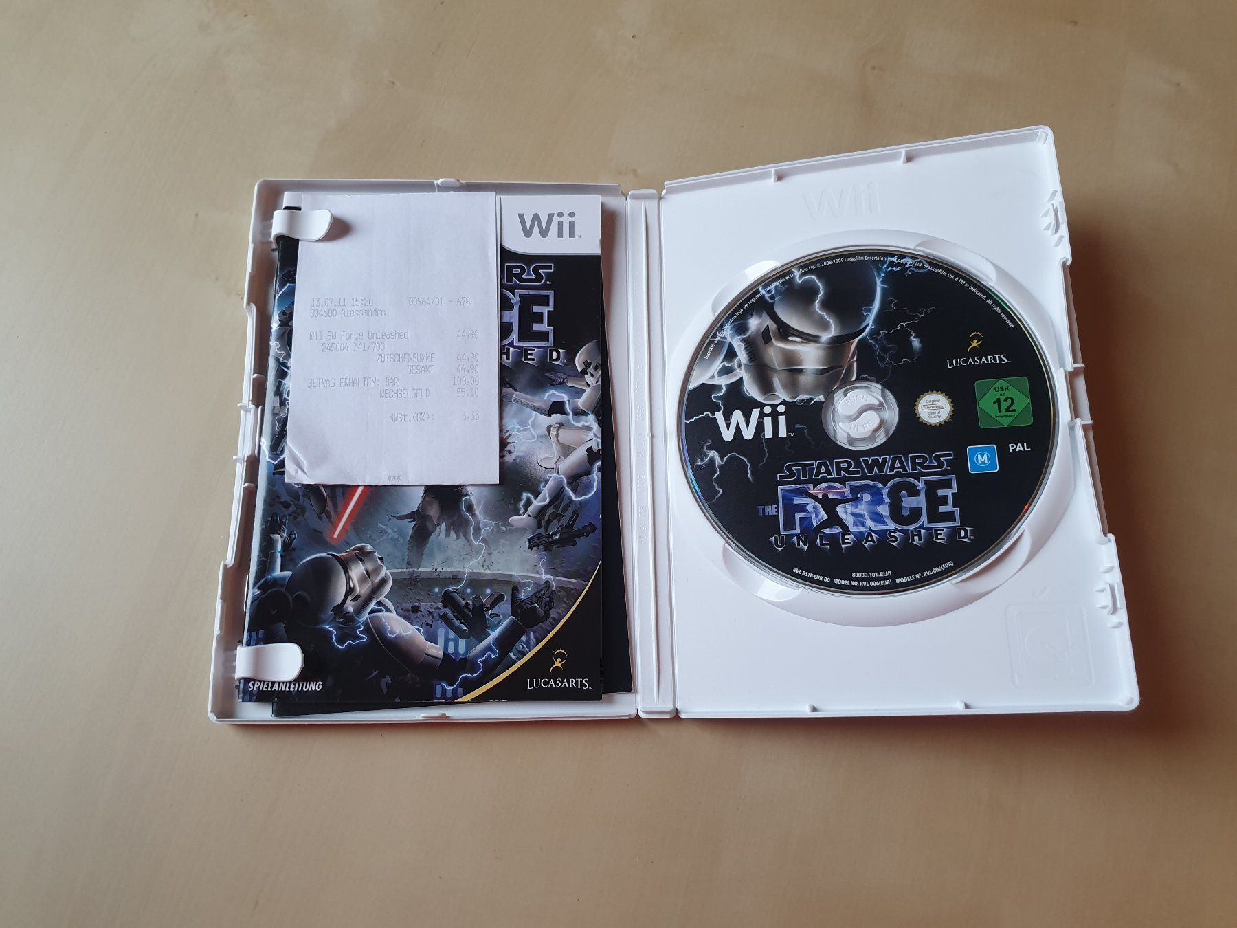 Nintendo Giochi: Star Wars the Force Unleashed – Usato da Stansstad venduto da collectorsshop 2