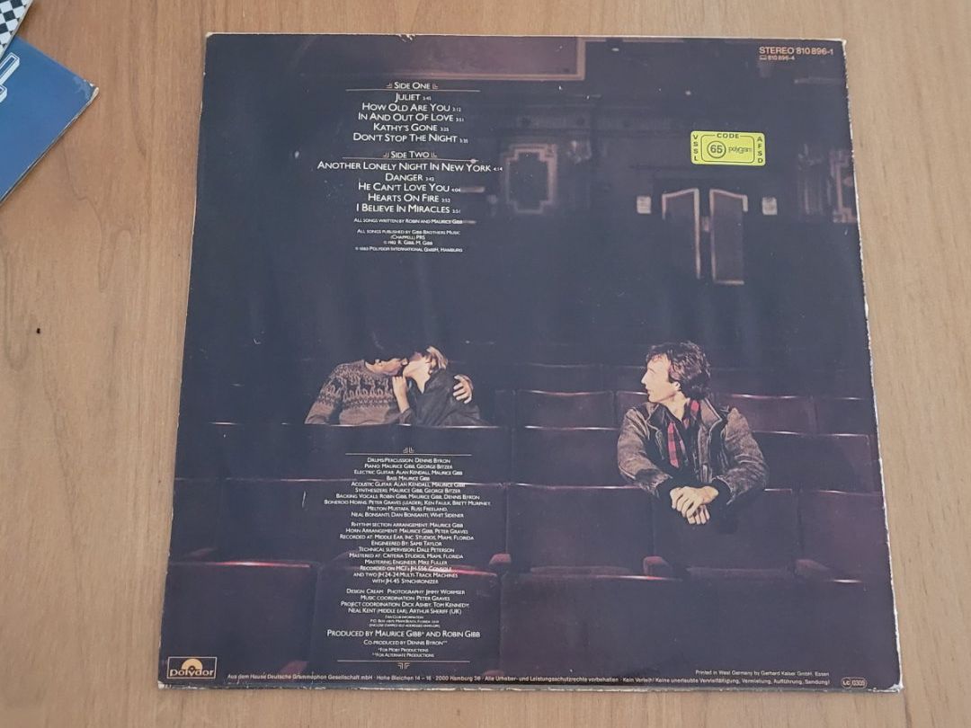 Vinyles: LP Robin Gibb – D'occasion à Martigny par MZ-67 1