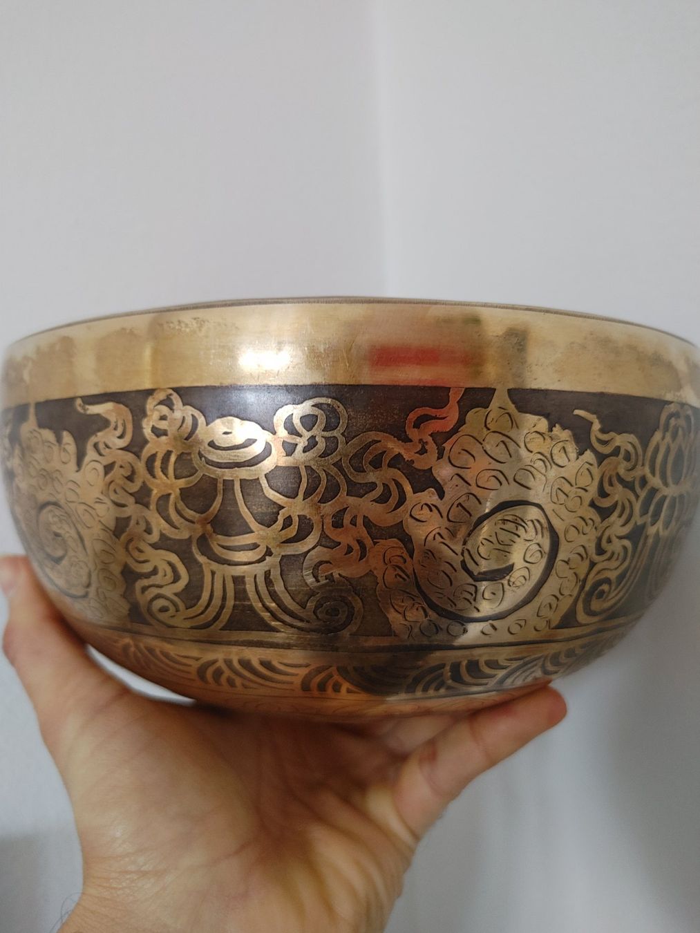 Campanacci mucche: Tibetische Klangschale – Usato da Chiasso venduto da Orientart