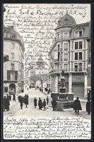 Geneve, Fontaine de l'Escalade et Tour d