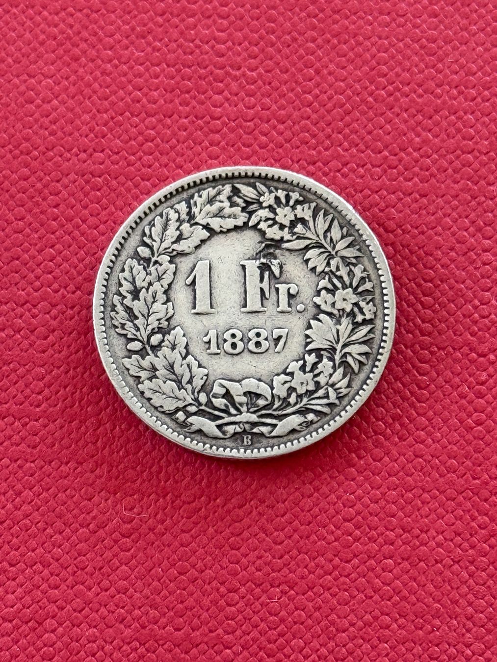 Tutti le monete: 1 Franken 1887  Rar – Usato da Wallisellen venduto da SWISS_SILVER1