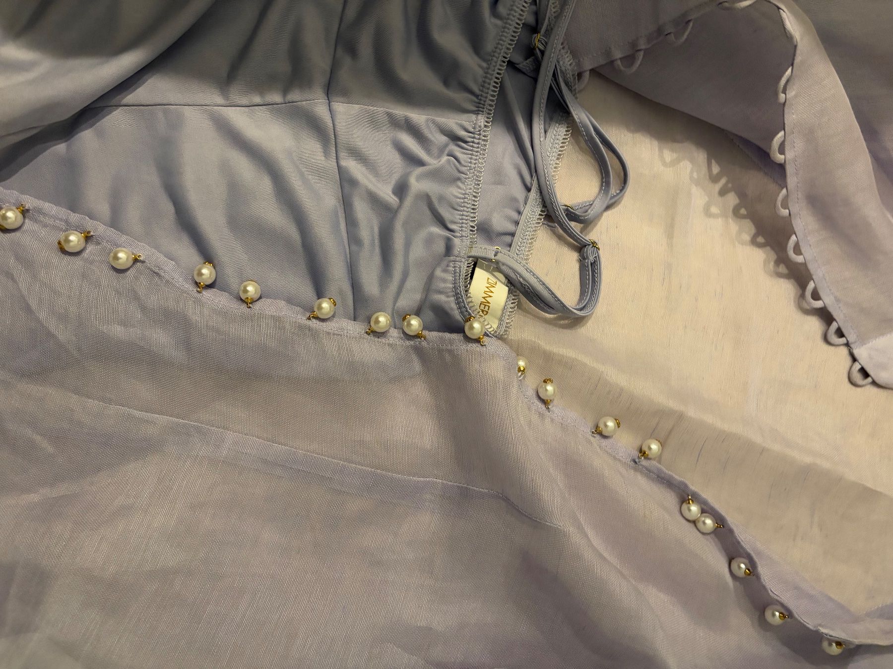 Zimmermann Chemisiers: Zimmermann Bluse lila – Neuf (Voir description) à Zürich par fab_lhd9 4