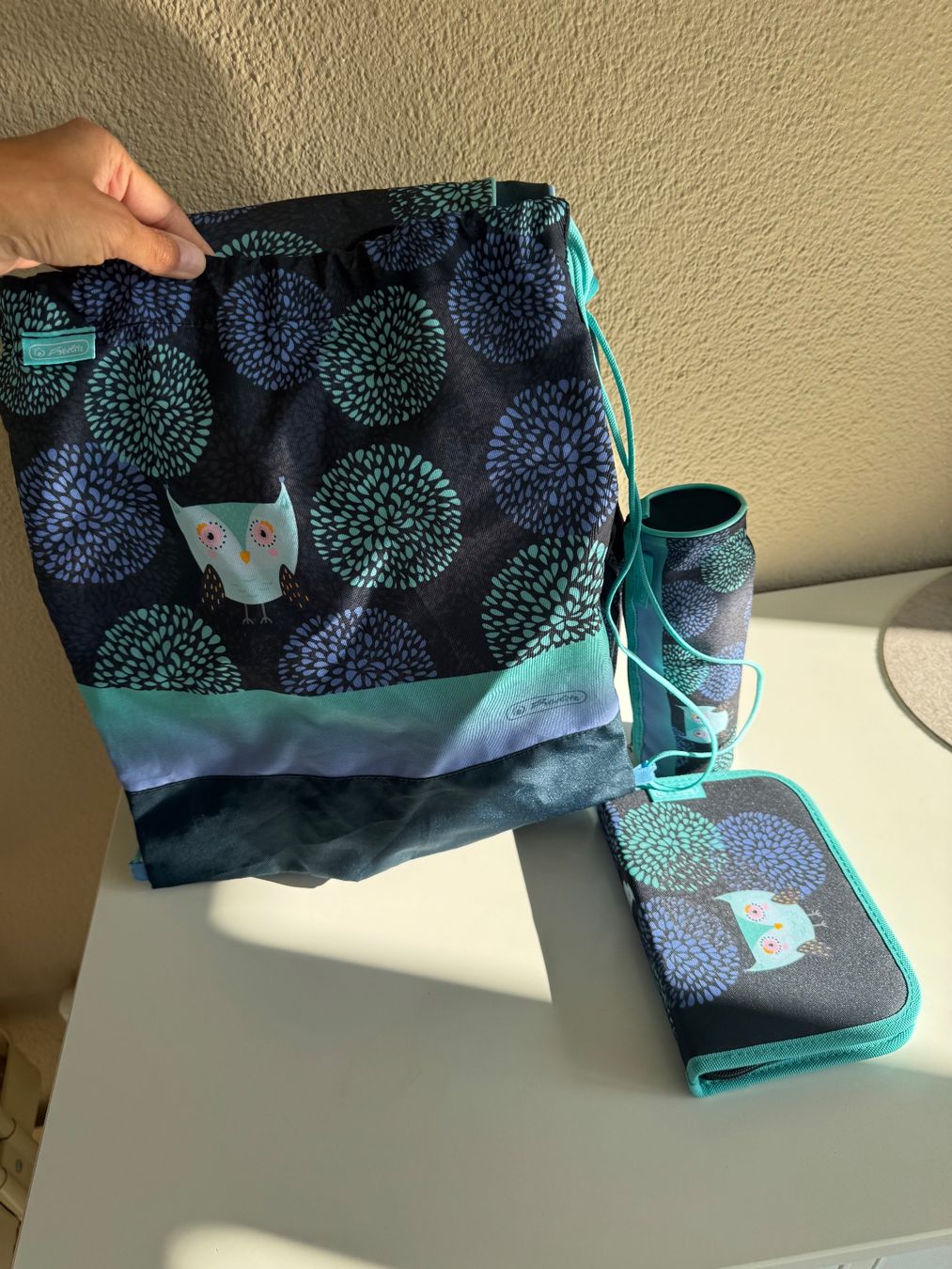 Herlitz Zaini: Herlitz Schulthek UltraLight Plus FlowerOwl – Usato da Solothurn venduto da missaq 6