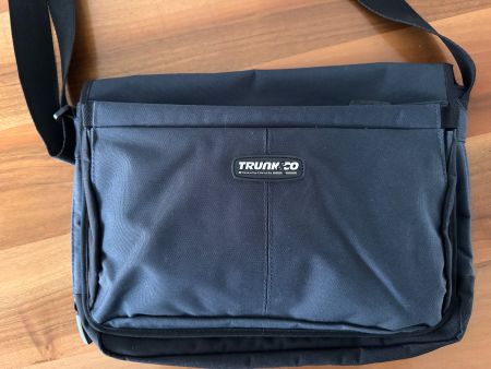 Neue Samsonite Umhängetasche Dunkelblau 27×38×10 cm