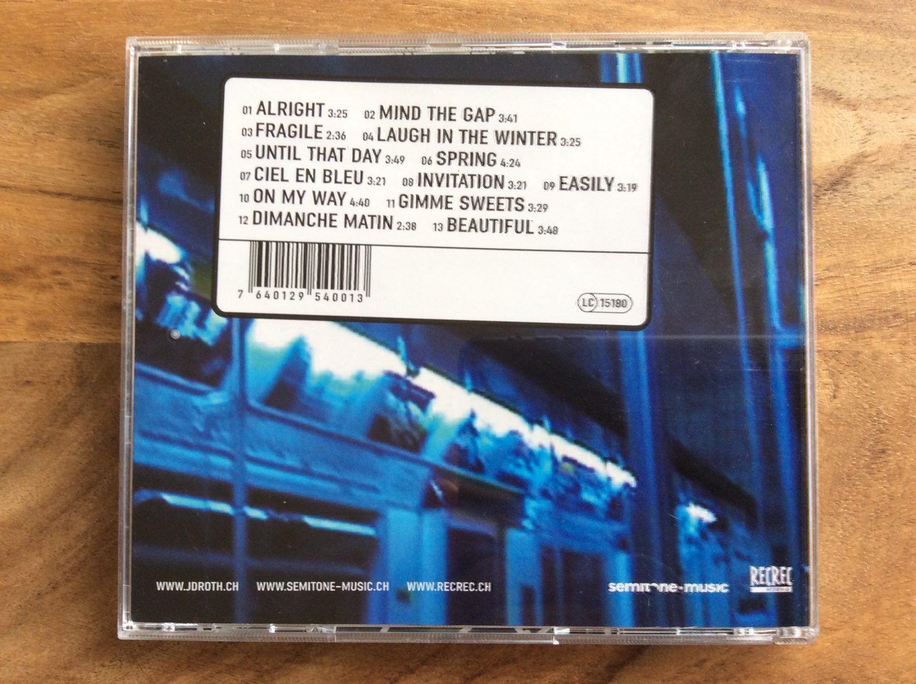 CDs: CD J.D. Roth / Invitation - The Final .. – Gebraucht aus Horgen von flyingpenguin2000 2