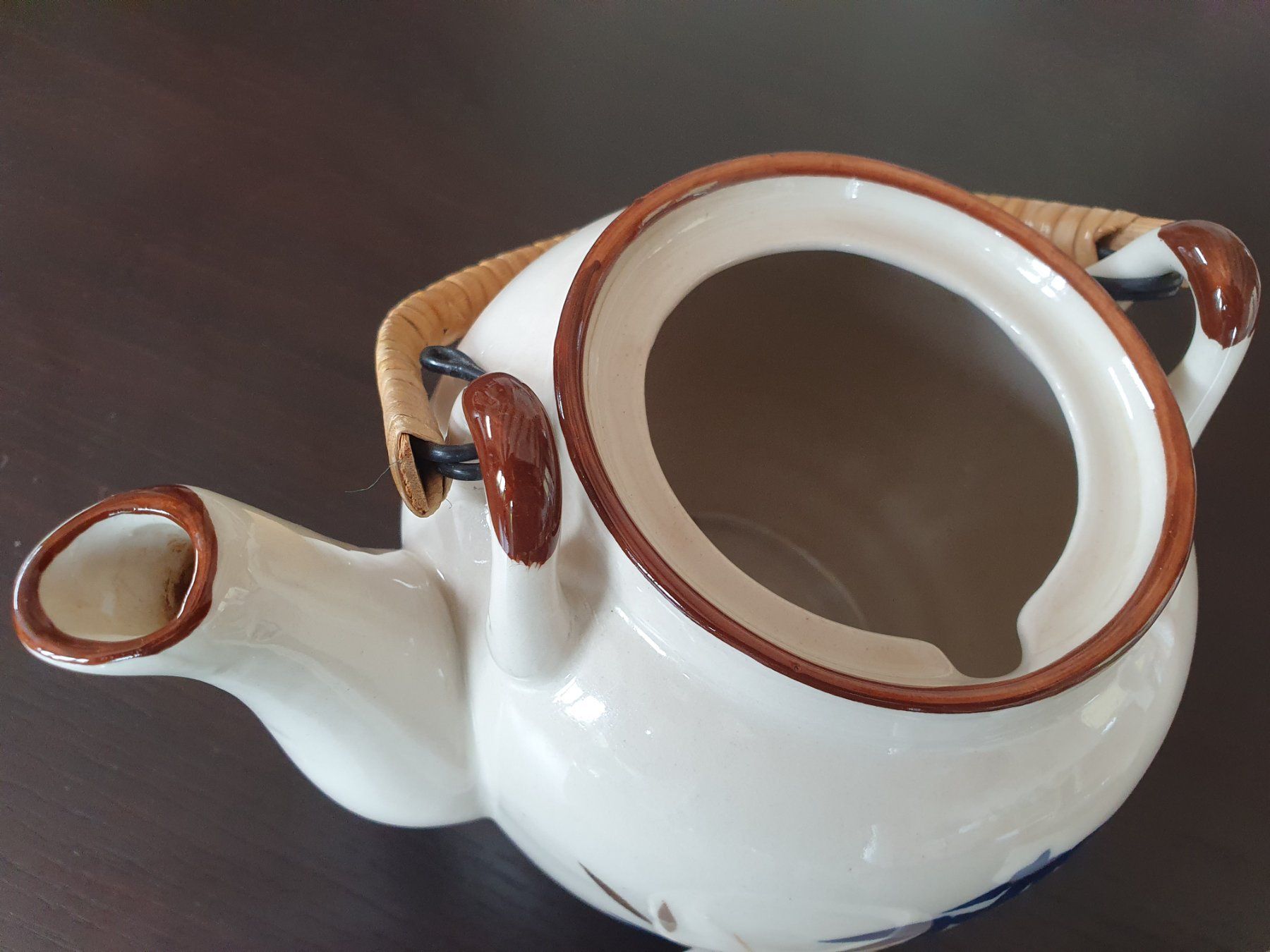 Set di piatti: Tee-Kanne mit 4 Becher – Nuovo (secondo la descrizione) da Cheyres venduto da Lori1968 3