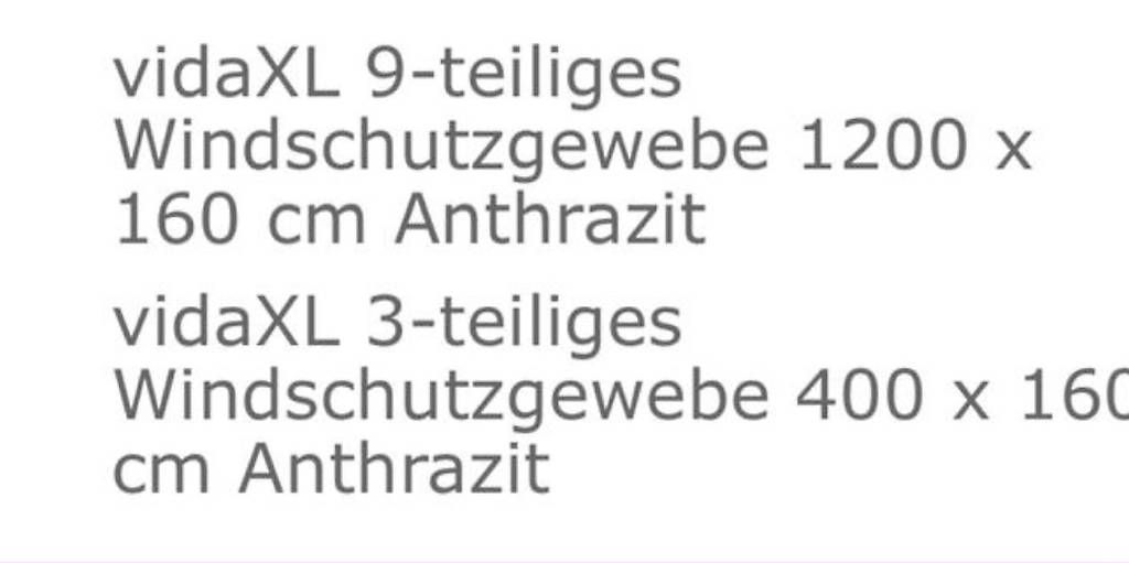 Sichtschutz: Sichtschutz Garten Zaun  – Gebraucht aus Sempach von Odaniels 1