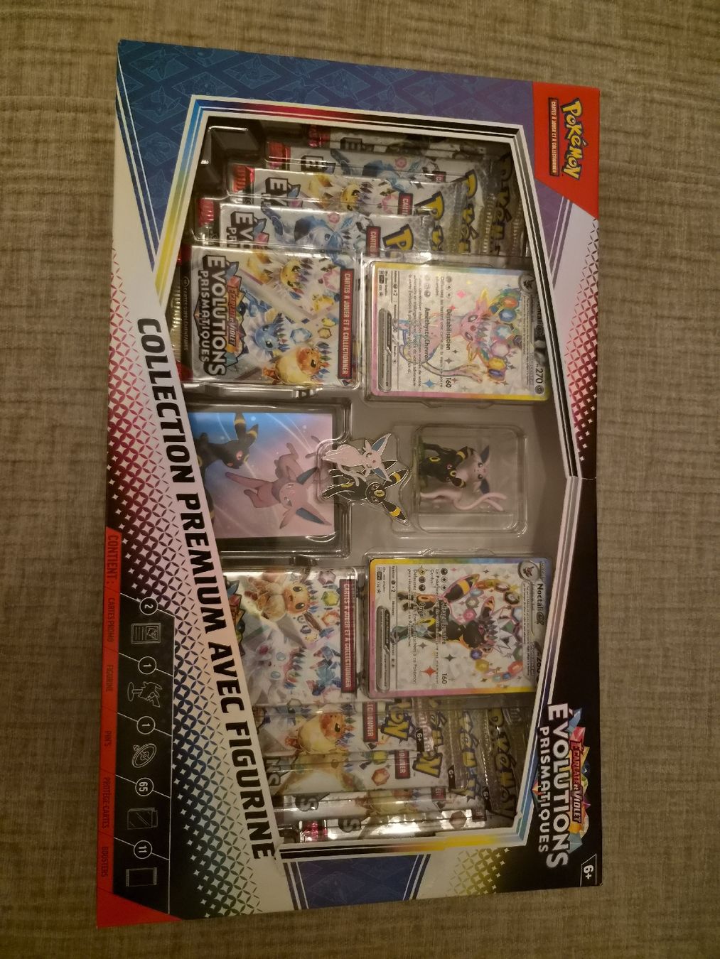 Pokémon Sammelbilder & Trading cards: coffret premium prismatique  – Neu und originalverpackt aus Les Acacias von S.Vieira