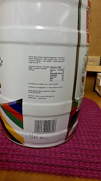 Accessoires: Bierfass 5 Liter  – D'occasion à Olten par jean.f 3