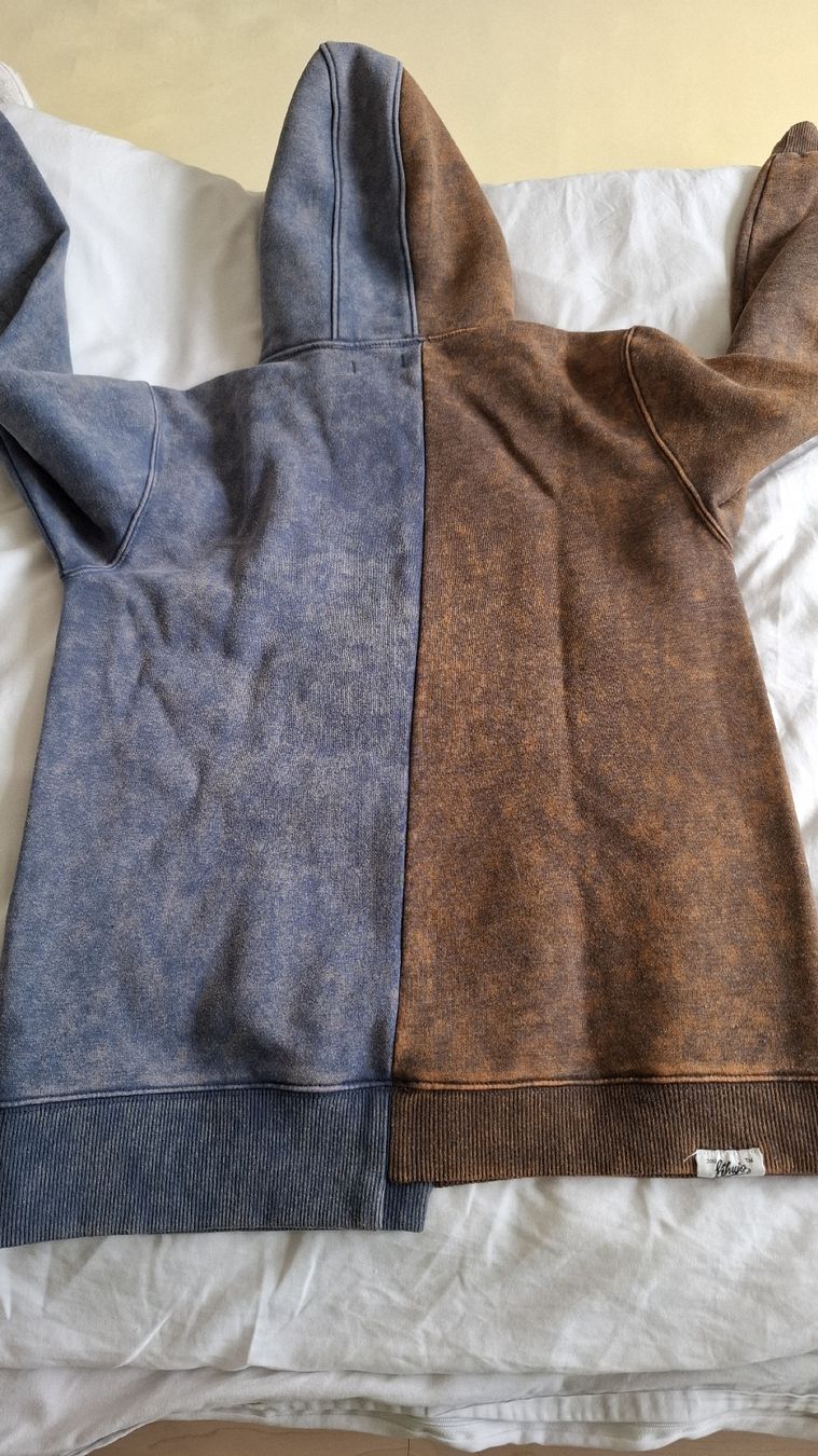 Pulls & Sweat-shirts: Cooler 2 farbiger Kapuzenpullover mit seitlichen Taschen . – Neuf (Voir description) à Rossrüti par gel_wq2q 4