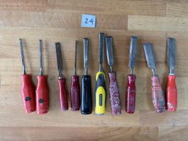 Stechbeitel Set 9 Stk. Werkzeug Handwerk Werkzeuge Gebrauch