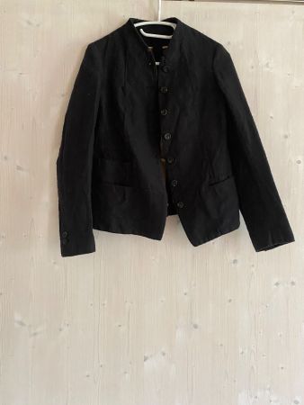 exkl. Blazer aus Wolle-Leinen used look- Luxusmarke FORME 3'