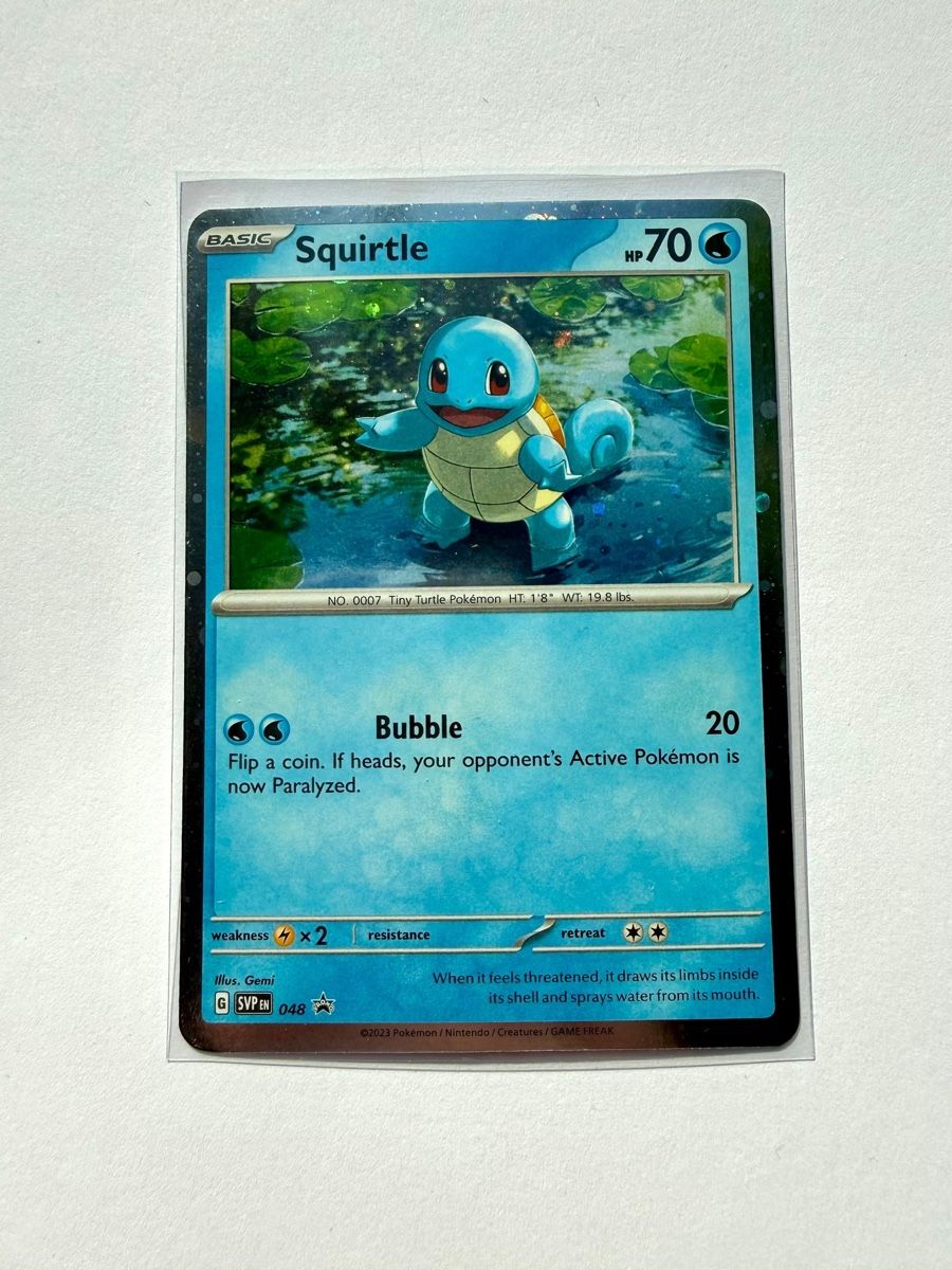 Pokémon Sammelbilder & Trading cards: Pokemon SVP Squirtle 048 EN – Neu (gemäss Beschreibung) aus Läufelfingen von Seraphim13