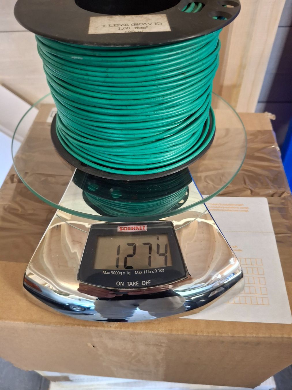 Cavi: AUTOLICHTKABEL 1.00mm², 5 x Rollen, – Usato da Horriwil venduto da TOKYONIGHTS 1