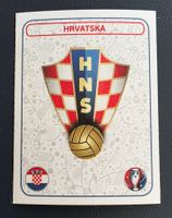 Hrvatska Badge (352) - Panini UEFA EURO 2016 Swiss Edition