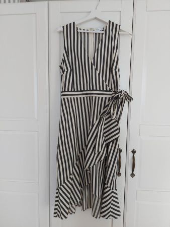 Jeanskleid  wickelkleid m 38