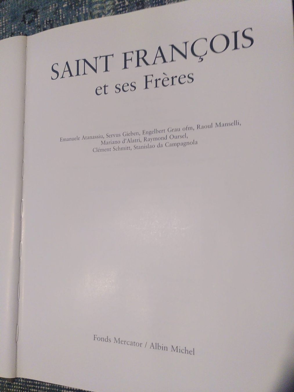 Bücher: St François, beau livre – Gebraucht aus Plan-les-Ouates von jyg_bts5 5
