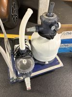Poolzubehör-Set mit Sandfilteranlage & Wärmepumpe