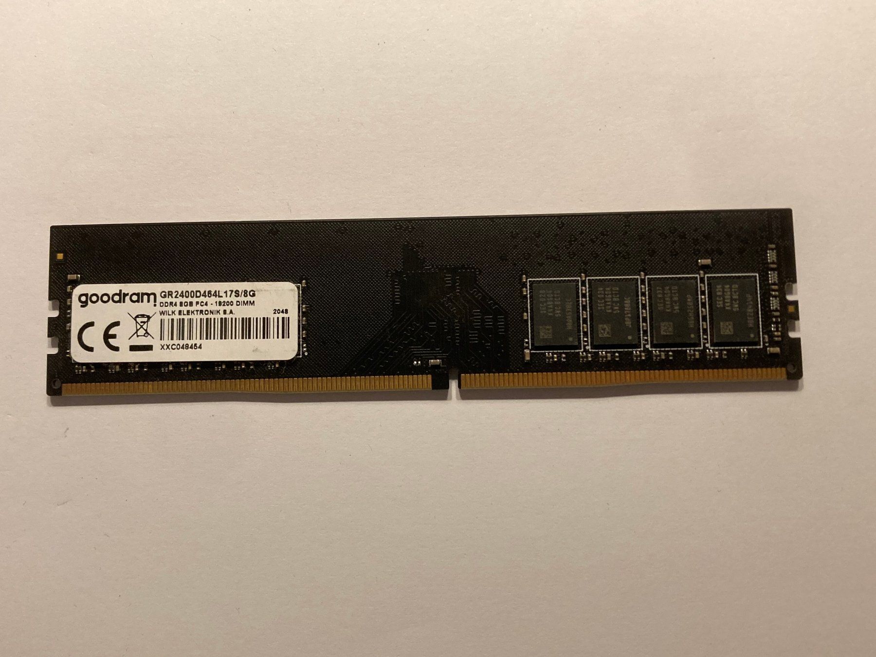Memoria / RAM: GoodRam DDR4 8GB PC4-19200 DIMM RAM – Usato da Wettingen venduto da Schabernack_sam