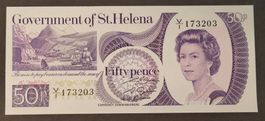50 PENCE / ST. HELENA ND (1979) (BANKFRISCH)