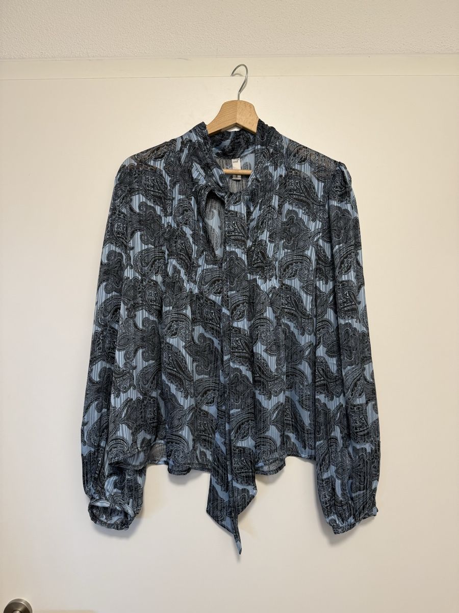 Mango Camicette: Mango - Bluse - blau - L - super Zustand – Usato da Zug venduto da tami12 2