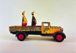 Poster print - two penguins on truck
